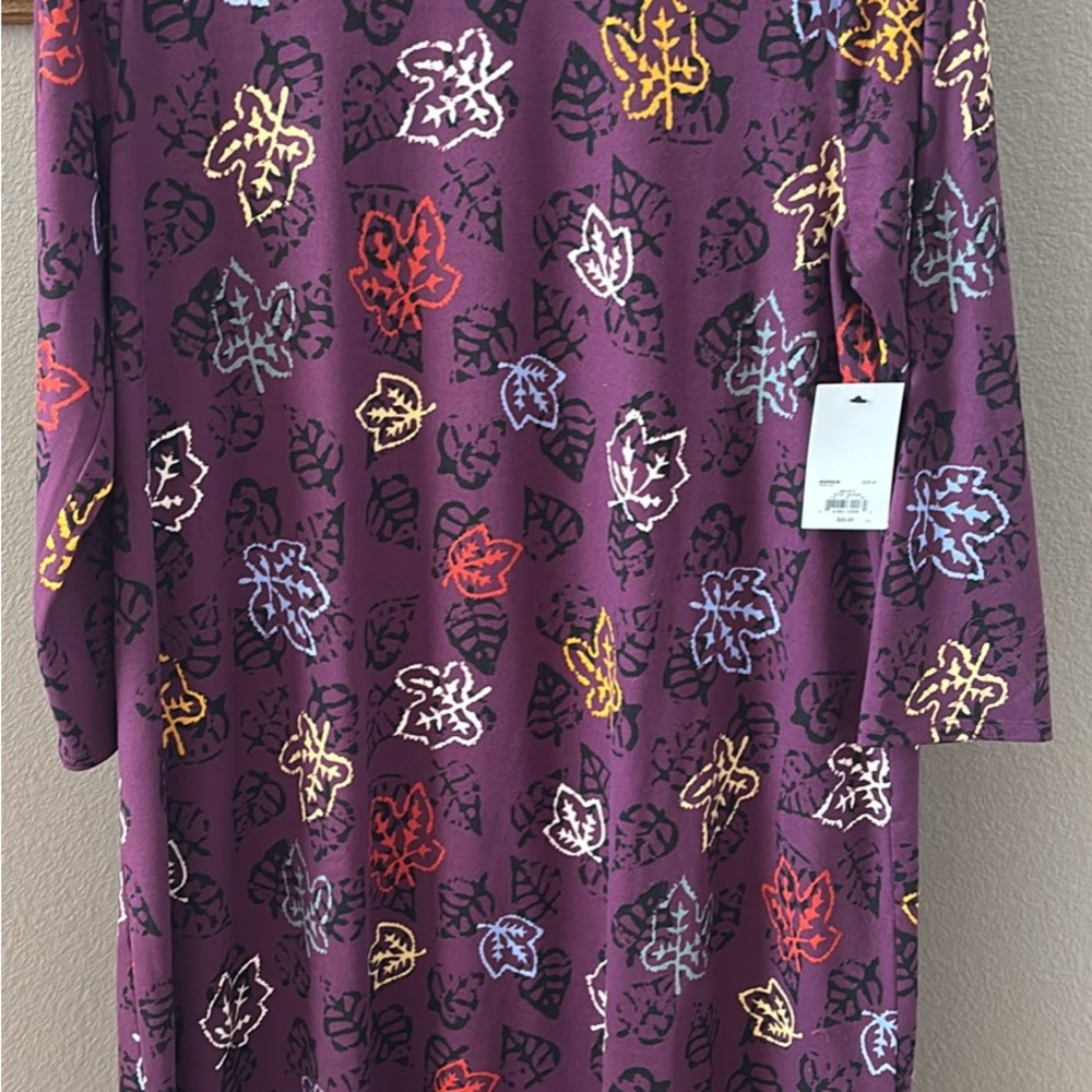 Kohl's Purple Floral Dress